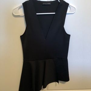 Zara Peplum Top